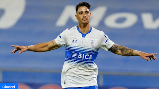 El chajariense Zampedri, máximo goleador histórico de Universidad Católica y próximo refuerzo de la selección chilena