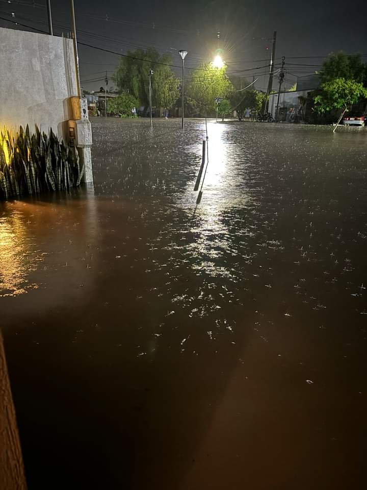 LA FUERTE LLUVIA CAÍDA EN CHAJARÍ Y LAS CONSECUENCIAS EN LA CIUDAD PONEN A GALIMBERTI Y BORGHESAN EN EL BANQUILLO