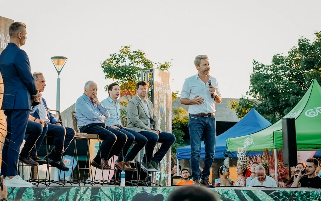 Frigerio y Scioli lanzaron la temporada de verano 2025 en Entre Ríos