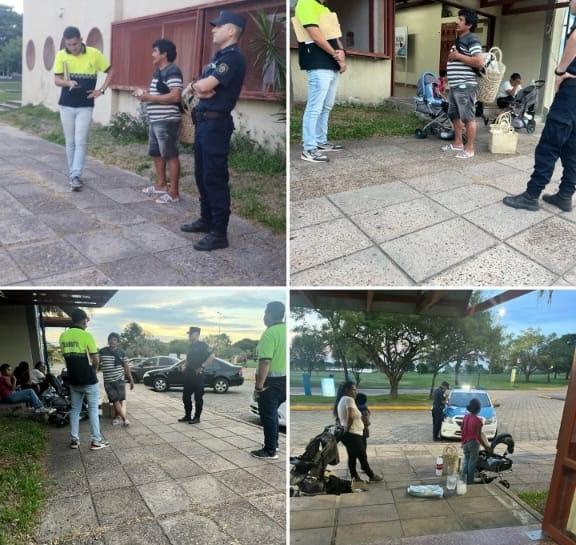 SE DESALOJO DE LA TERMINAL A FAMILIAS QUE LLEGARON DE CHACO CON INTENCIONES DE QUEDARSE Y USURPAR UN LUGAR