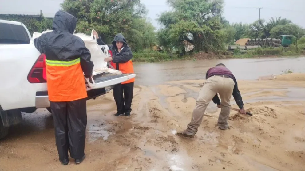Cayeron más de 100 mm en Feliciano y hay familias afectadas