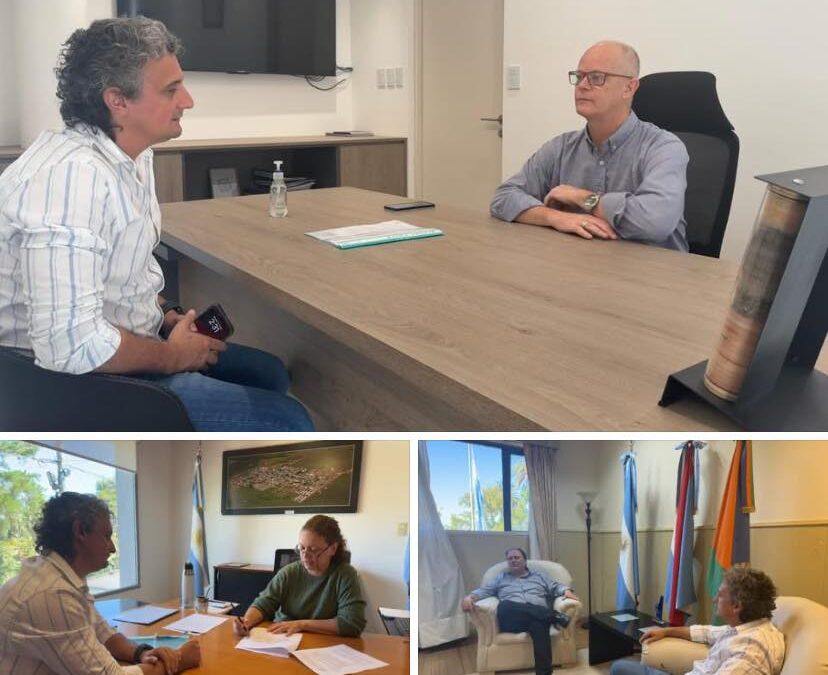 Reparación histórica.RICARDO BRAVO VISITÓ A INTENDENTES DE VARIAS LOCALIDADES DEL DEPARTAMENTO FEDERACIÓN POR LA SOLICITUD DE AUDIENCIA CON EL GOBERNADOR FRIGERIO.