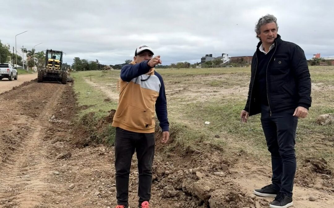 LA MEJOR NOTICIA; SE COMENZÓ CON LA OBRA DE ASFALTADO DE OTRO TRAMO DE AVENIDA ALEM, LA QUE CONECTARÁ CON TERMAS.