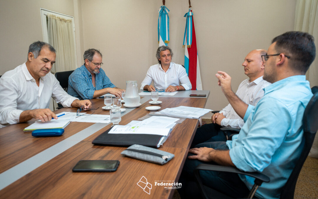Banco Entre Ríos y la Municipalidad de Federación renovaron el convenio de agente financiero