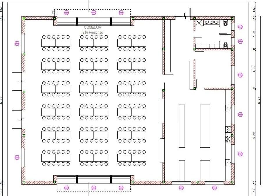 CAFESG llaman a licitación para construir un comedor de 400 metros para la escuela Agrotécnica de colonia La Argentina
