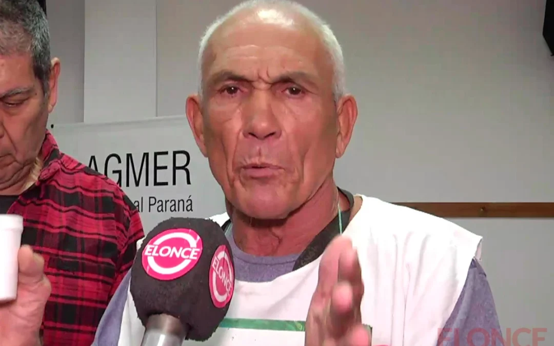 El afiliado a IOSPER, Tomas Caíno, lanzó una huelga de hambre en defensa de la obra social