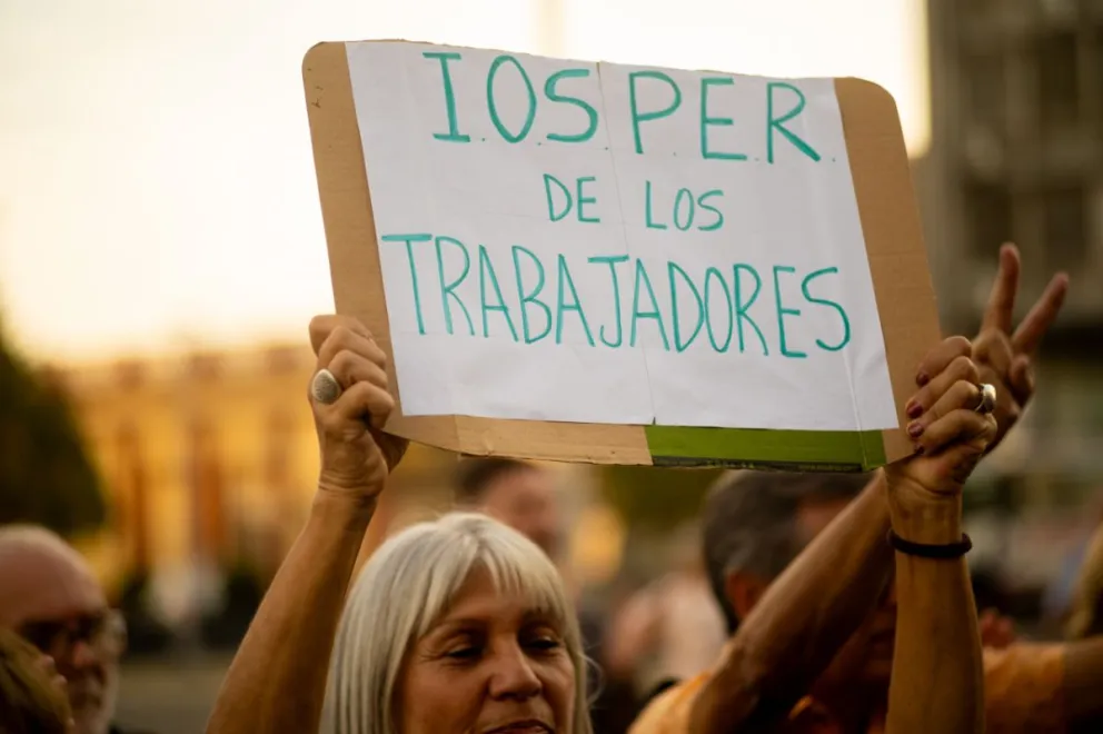 La Intersindical en Defensa del Iosper se concentrará hoy en inmediaciones de la casa central