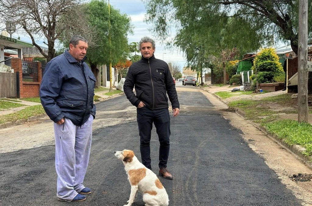 Intendente Bravo: “Estamos trabajando en varios lugares de la ciudad”