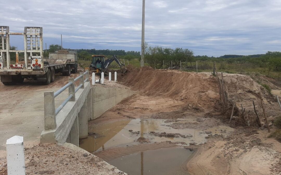 Finalizaron las obras de la CAFESG en el arroyo Guarumba de Federación