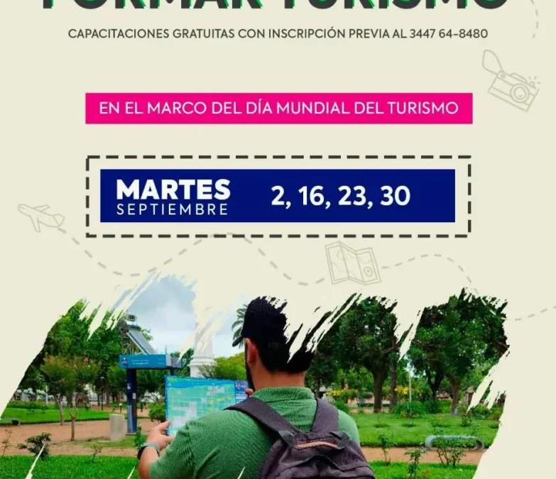 El ciclo “Formar Turismo” se realizará en San José durante septiembre
