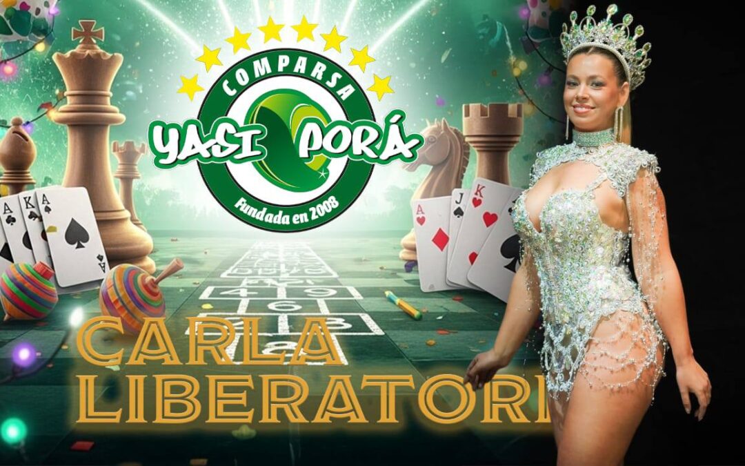 CARLA LIBERATORI FUE CONFIRMADA COMO LA NUEVA REINA DE YASI PORÁ PARA LOS CARNAVALES 2026
