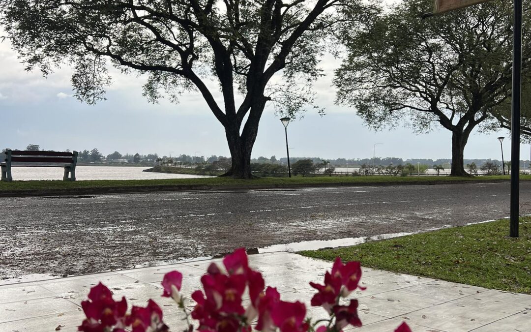 La semana comienza con pronóstico de tormentas y ascenso de temperatura