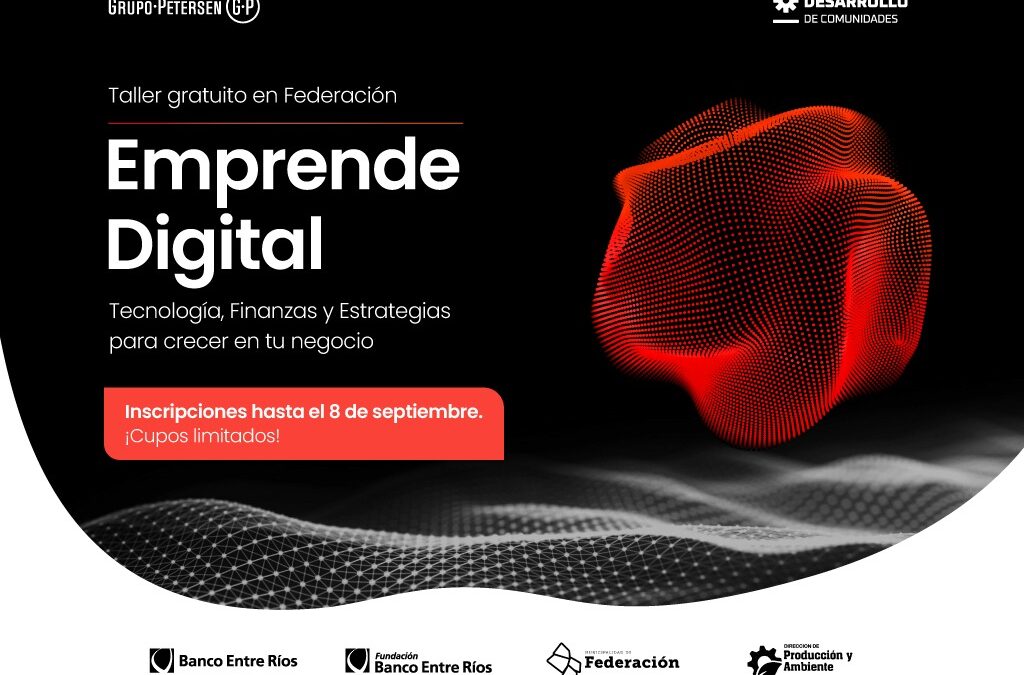 Federación: Dictarán un taller gratuito con foco en Marketing Digital, Inclusión Financiera e Inteligencia Artificial