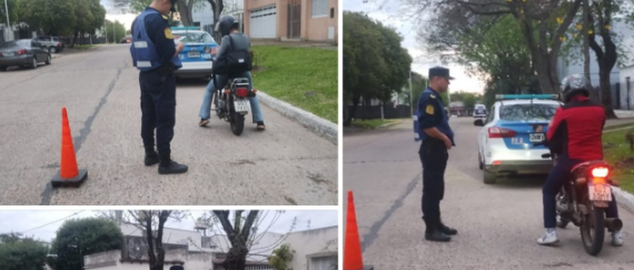 Operativo policial en Federación: el 90% de las motos retenidas eran conducidas por menores entre 12 y 16 años