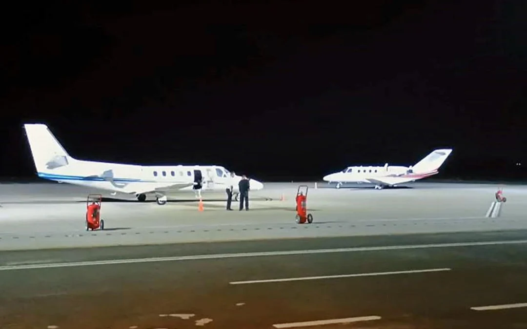 Tres aviones aterrizaron en Concordia para una nueva ablación de órganos en el Masvernat