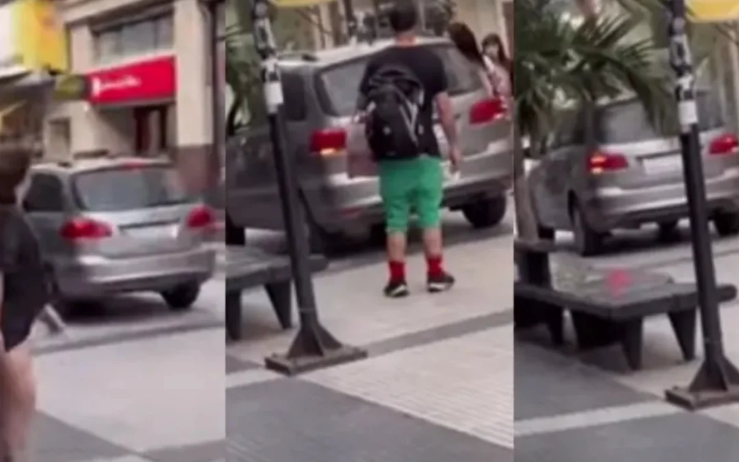 Tomó como atajo la peatonal de Paraná porque «llegaba tarde al trabajo»