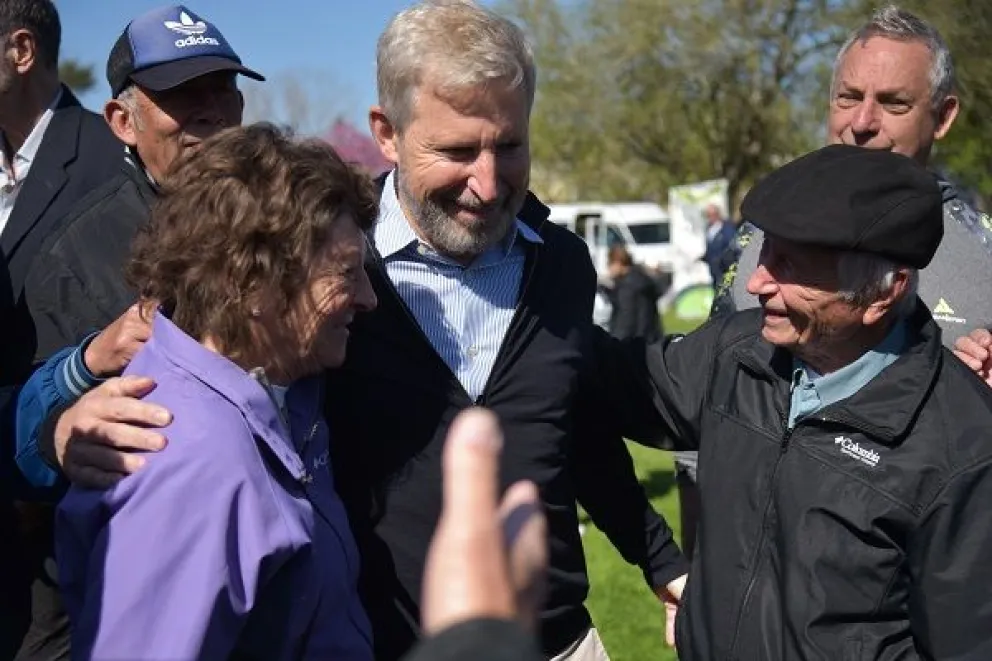 Frigerio acompañó las instancias finales de los Juegos Entrerrianos de Adultos Mayores