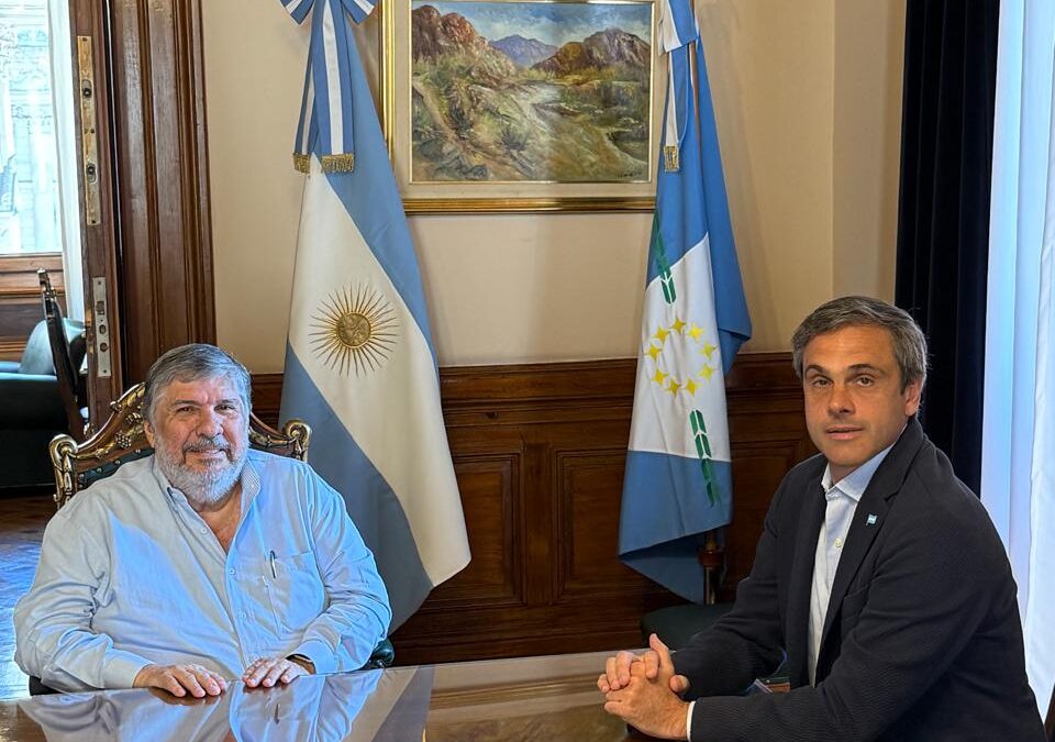 Michel se reunió con Mayans en el Senado de la Nación con agenda en la deuda externa