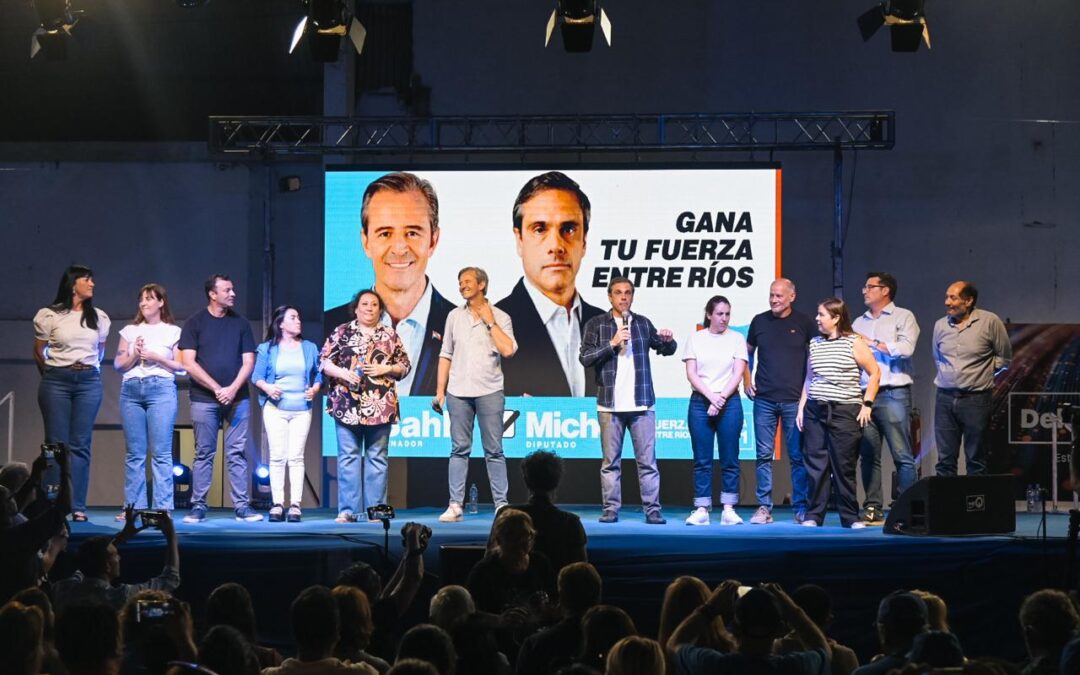 Con un multitudinario acto en Villaguay, Fuerza Entre Ríos cerró su campaña provincial