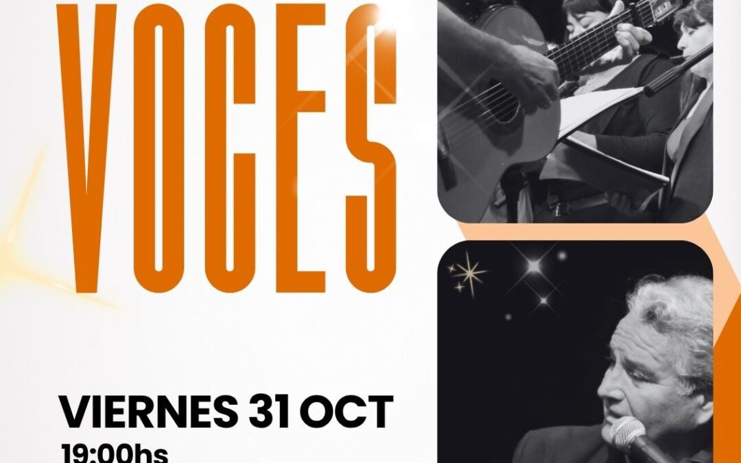 ESTE VIERNES SE REALIZA EL ENCUENTRO DE VOCES
