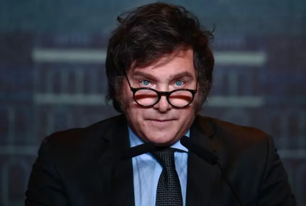Milei se mostró incómodo cuando le preguntaron por Espert y la situación económica