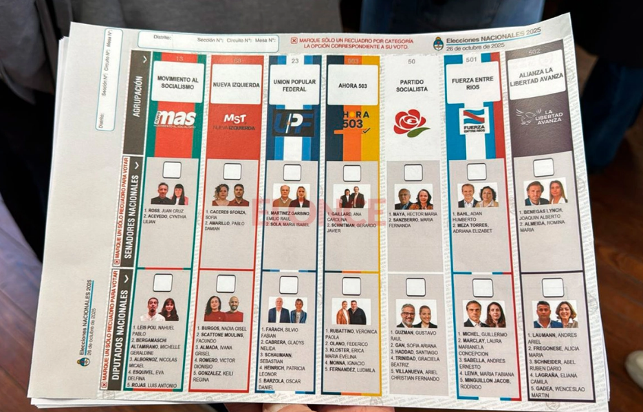 La Boleta Única de Papel se estrena en la provincia el 26 de octubre: los detalles