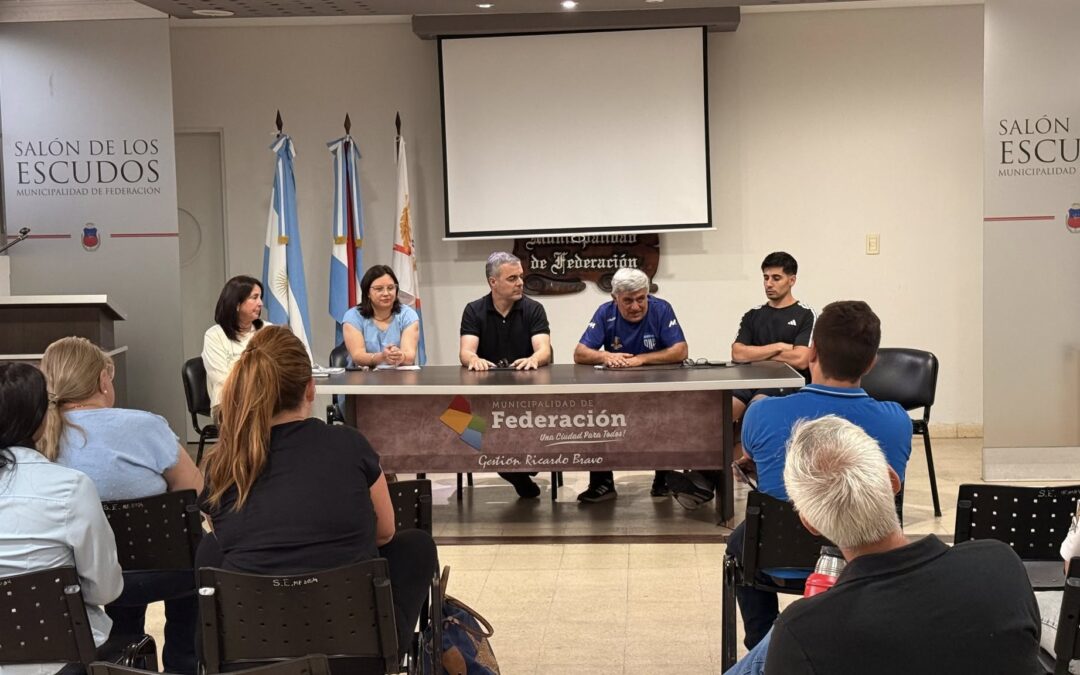 REUNIÓN JUNTO A INSTITUCIONES Y PRIVADOS PARA POTENCIAR EL TURISMO