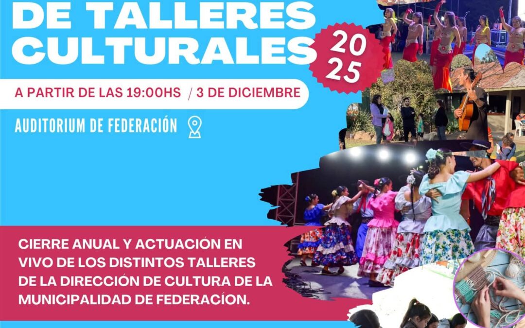 CIERRE DE LOS TALLERES CULTURALES 2025