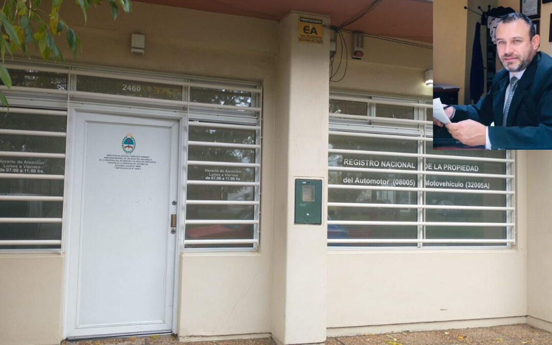 El interventor del Registro del Automotor de Chajarí fue renombrado hasta junio