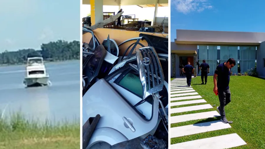 CONCORDIA: Allanaron a una familia de millonarios acusados de lavar dinero del robo y venta de camionetas y cambio ilegal