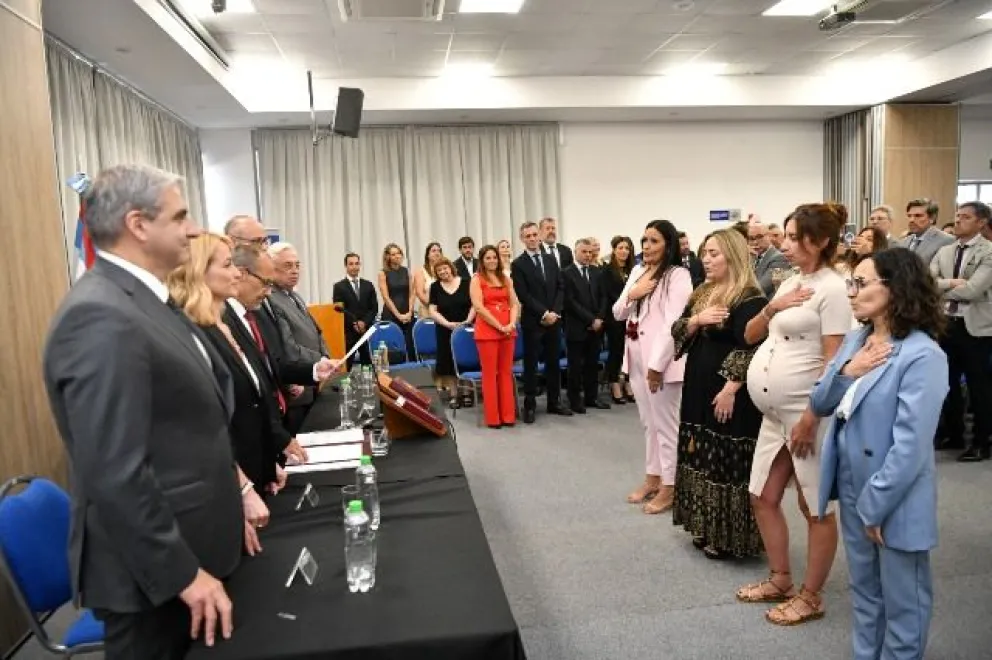Júbilo institucional en la jura de 34 fiscales auxiliares en la provincia