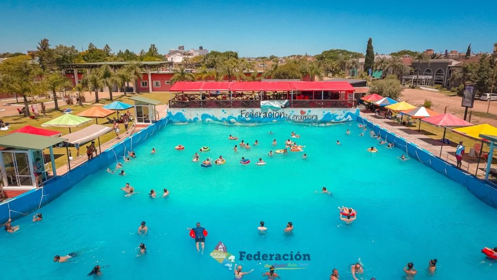 8.760 PERSOMAS EN EL FIN DE SEMANA EN LAS TERMAS DE FEDERACIÓN