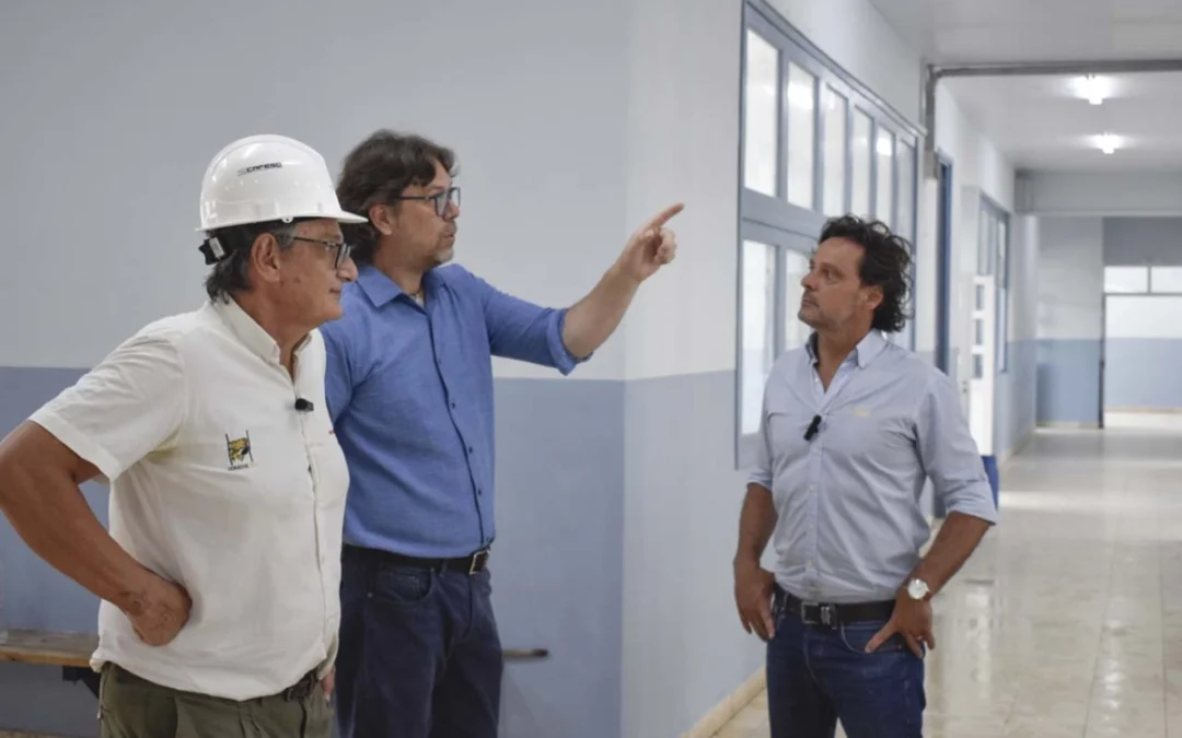 CAFESG finalizó las obras de infraestructura sanitaria en una escuela concordiense