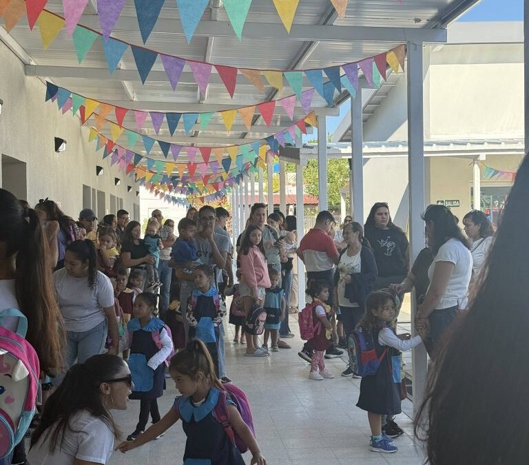 Federación inauguró una nueva escuela de Nivel Inicial