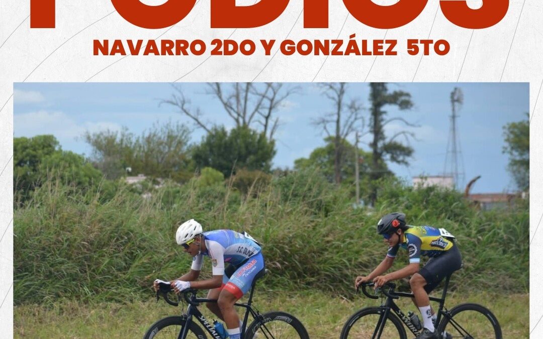 CICLISMO: LOS FEDERAENSES GONZÁLEZ Y NAVARRO PROTAGONISTAS EN LA CLÁSICA DOBLE RACEDO