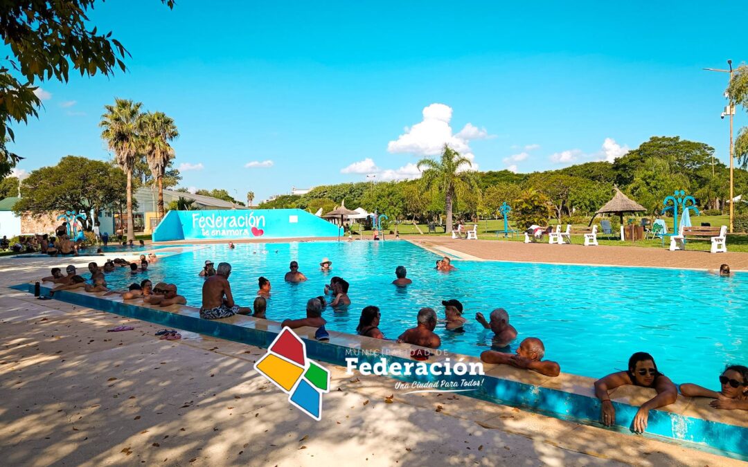 FIN DE SEMANA CON BUEN MOVIMIENTO EN Termas Federación