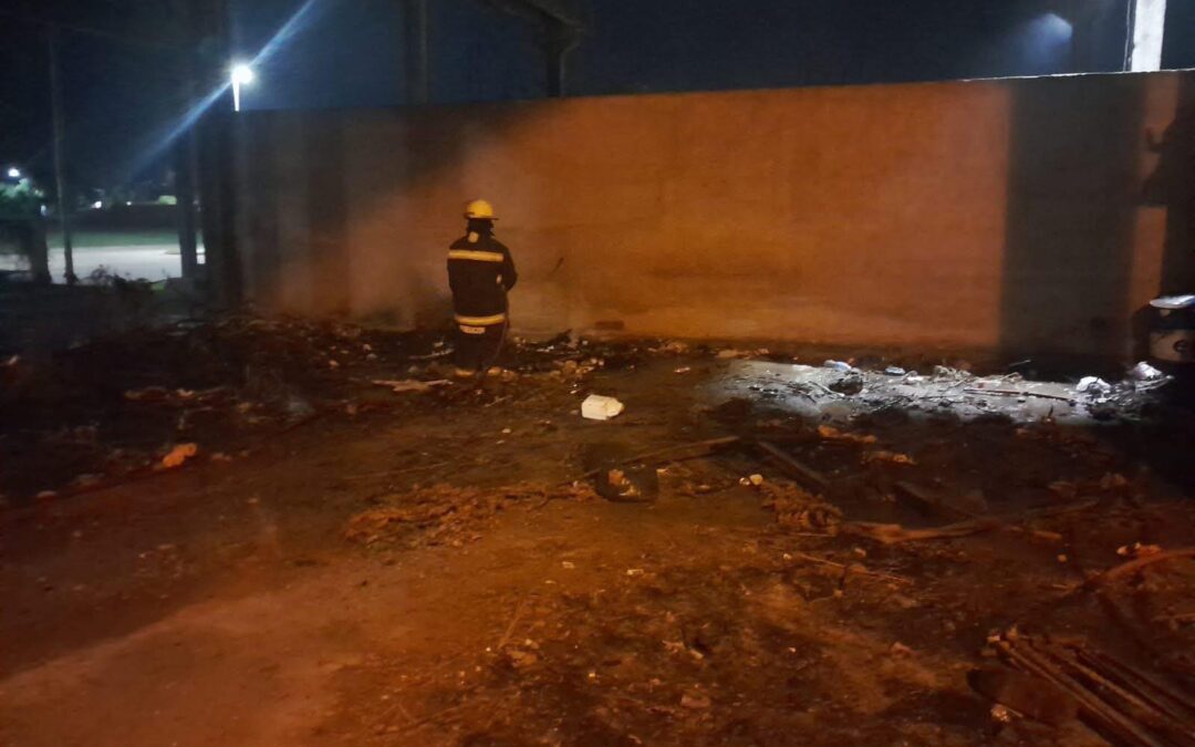 INCENDIO EN EDIFICIO DE EX-CONSORCIO FEDERACIÓN