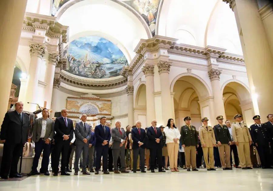 Acto por el 156 aniversario de la muerte del General Justo José de Urquiza