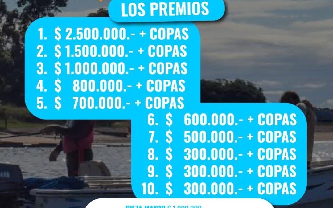 SE VIENE UN NUEVO TORNEO DE PESCA EN SANTA ANA