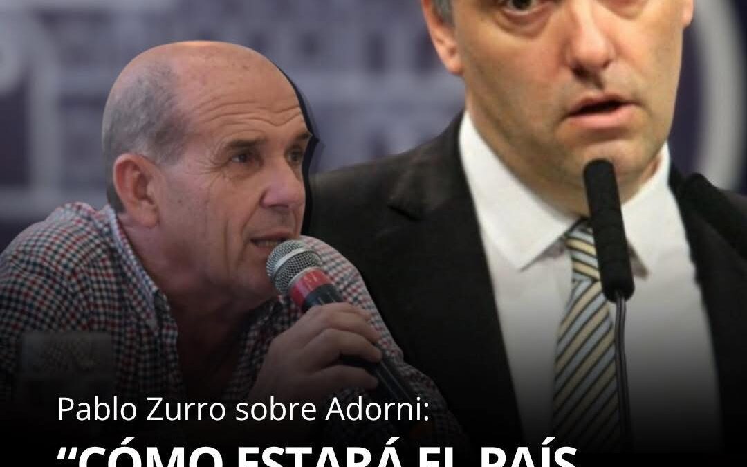 POLÍTICA | Pablo Zurro: “Cómo estará el país como para que un pajero con cara de pelotudo como adorni nos haya estafado”