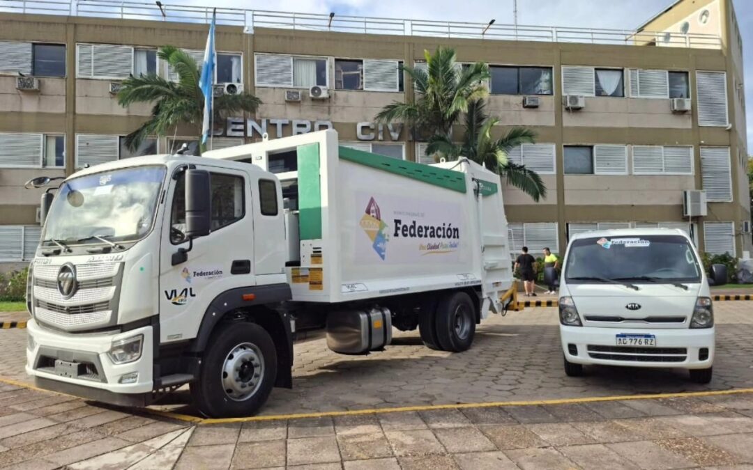 La Unidad Básica Juan Domingo Perón destaca la compra de nuevos vahículos en el municipio de Federación.