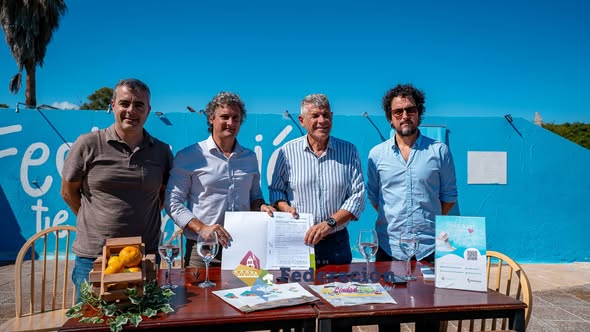 El Intendente Bravo recibió al Secretario de Turismo de la Provincia para la firma de convenio estratégico con el Observatorio Económico Turístico.