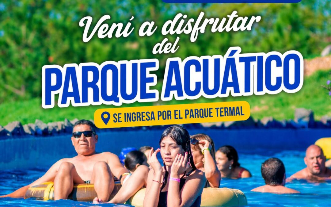 EL PARQUE ACUÁTICO ESTARÁ ABIERTO EL FINDE LARGO