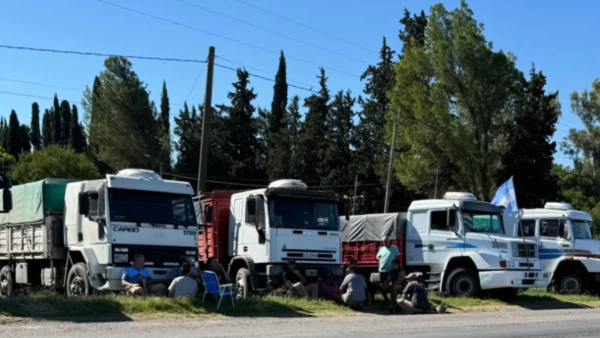 Transportistas de Entre Ríos parados por el costo del gasoil: «El camión que se mueve es porque es de una empresa»