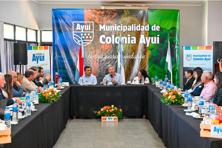 Frigerio instó a seguir trabajando provincia y municipios para lograr cambios que lleguen a la gente