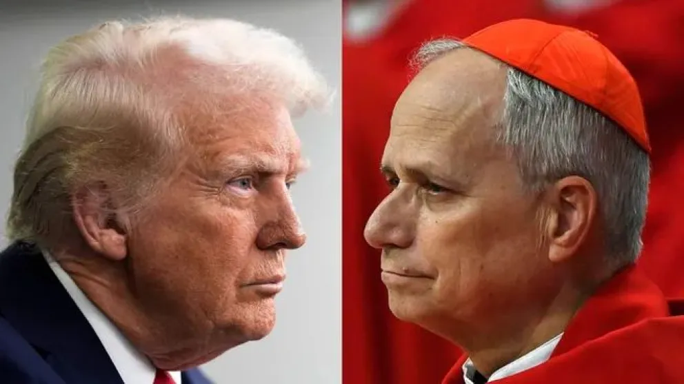 LA GUERRA QUE LE FALTABA; Donald Trump tildó de «débil y terrible» al Papa y León XIV respondió: «No le temo»
