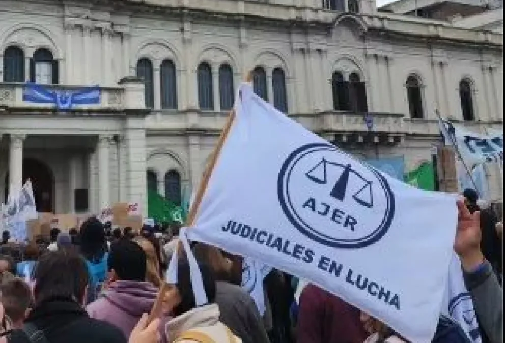 El gremio que representa a los trabajadores judiciales repudió el anuncio de descuentos por días de paro