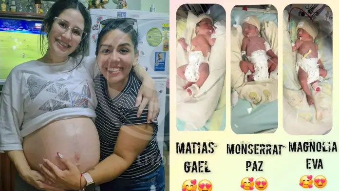 LA MADRE DE LOS TRILLIZOS NACIDOS EN CONCORDIA ES DE FELICIANO