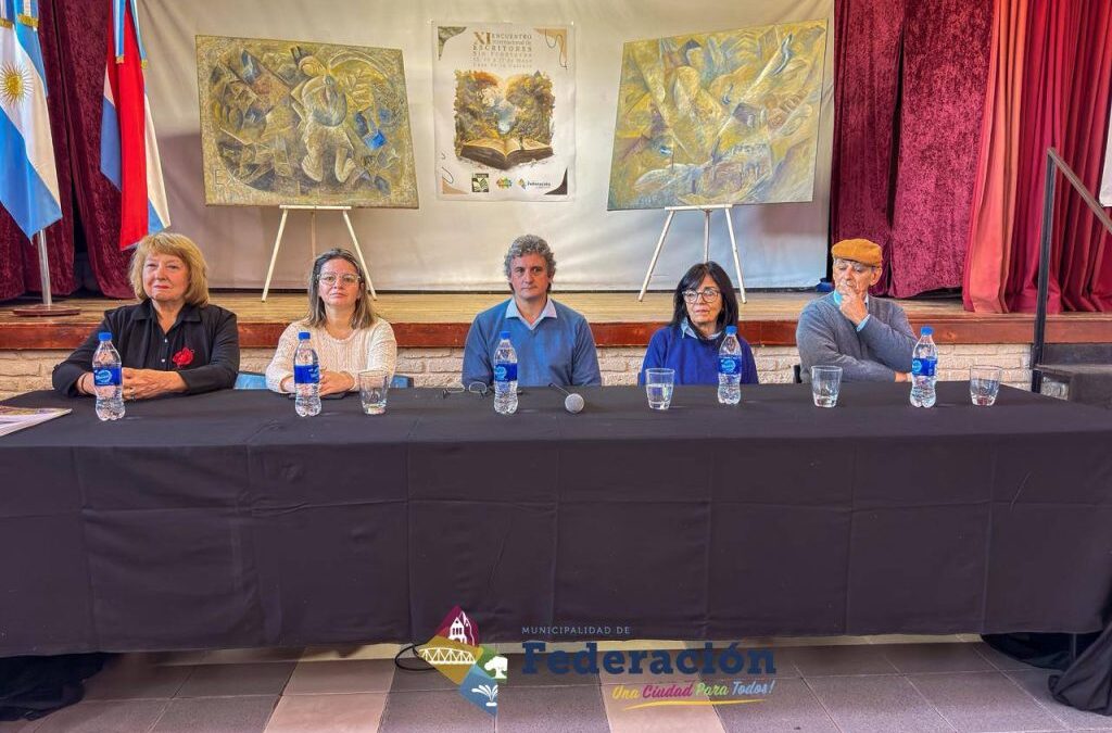 Federación es literatura: se realizó el XI Encuentro Internacional de Escritores Sin Fronteras