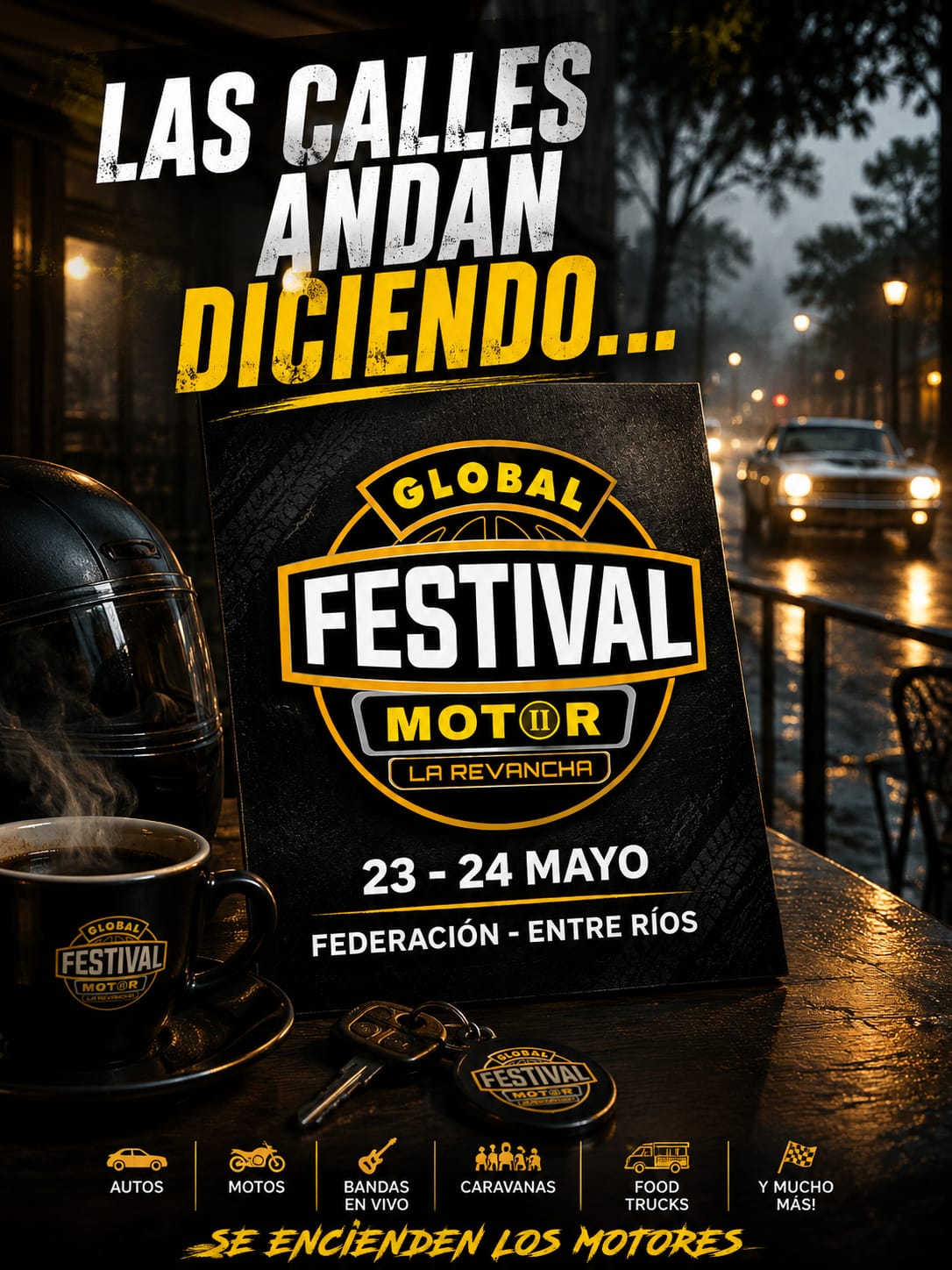 El cronograma de un fin de semana a puro motor en FEDERACIÓN